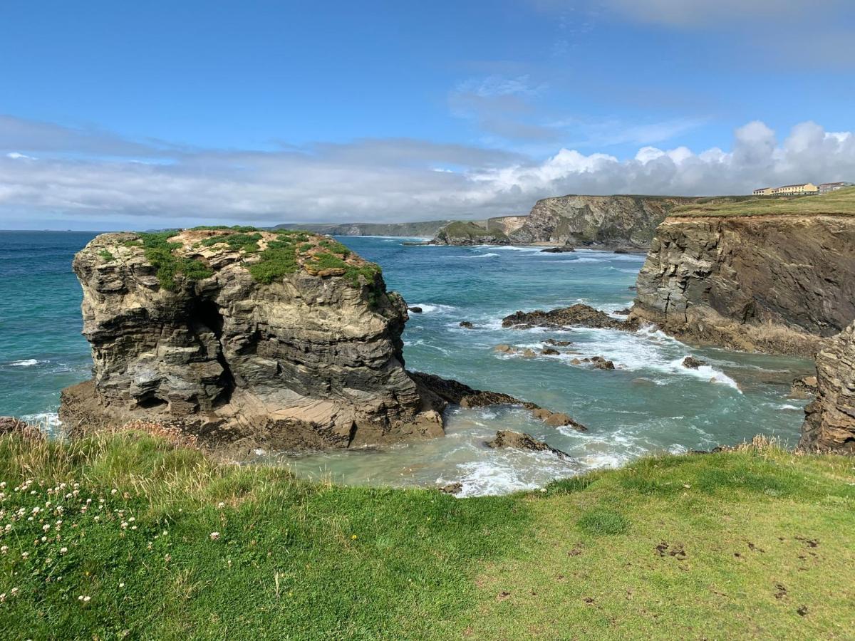 Mollys Retreat Pet Friendly Three Bed Caravan With Small Garden Newquay Bay Resort Quieter Area Of Park Exteriör bild
